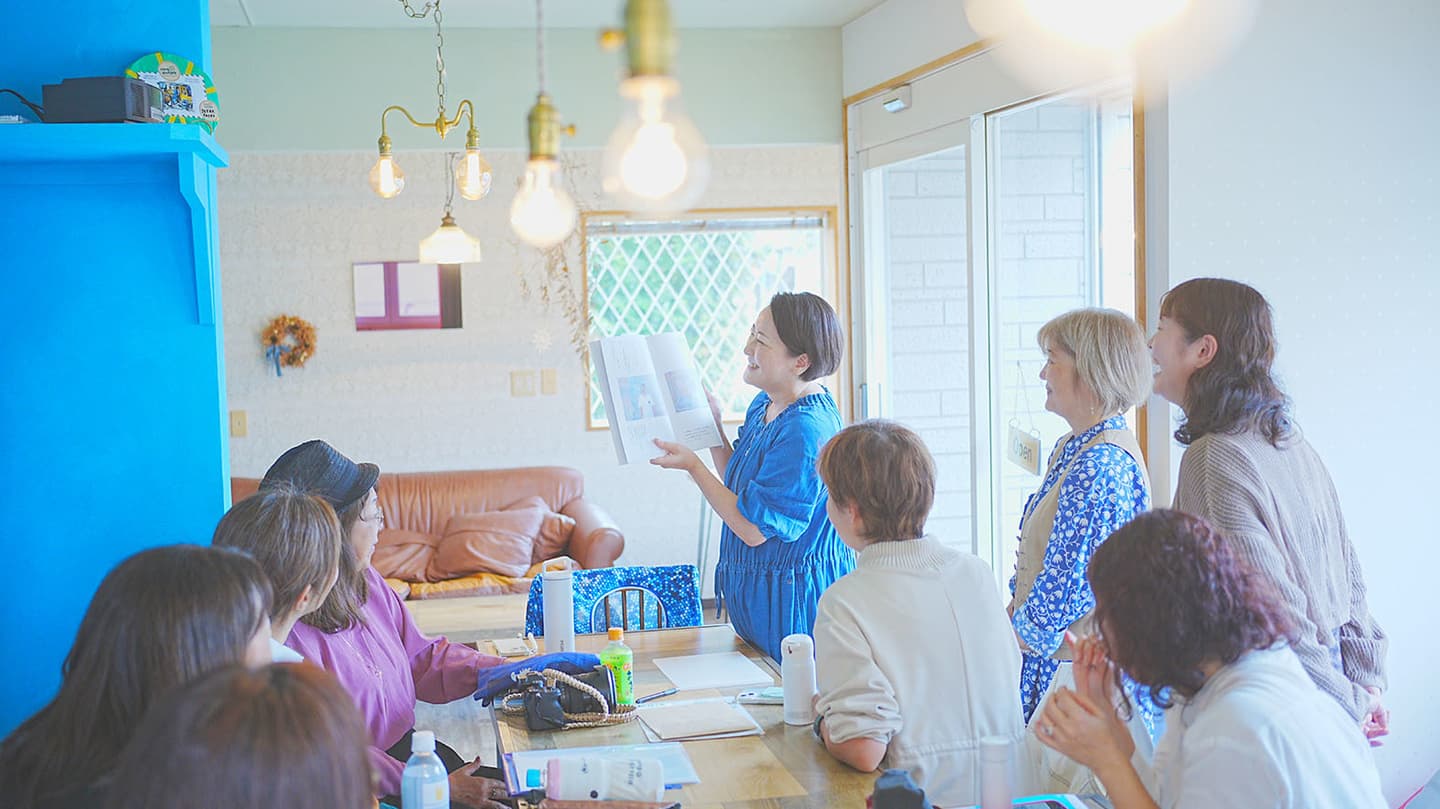 Room5656のレッスンの風景です。PEANUTSuuにて